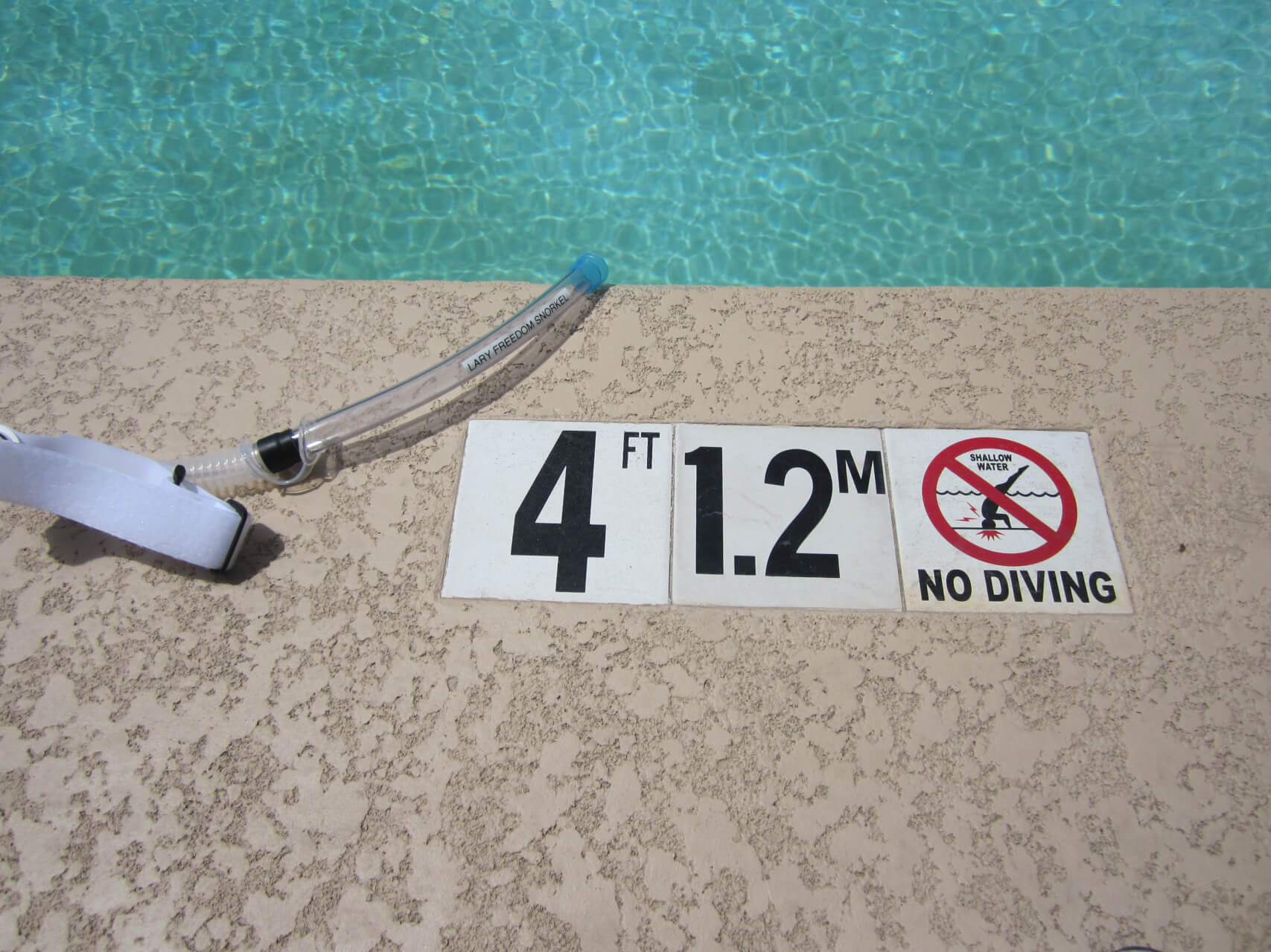 the lary snorkel precautions